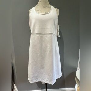 GapFit Dress Women's XL White Pique Mesh Tennis Pickleball Athletic Active NWT